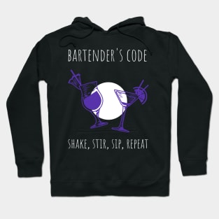 bartender's code Hoodie